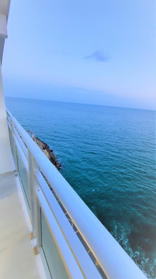 Fantastico Apartamento Faro De Cullera A Primera Linea Mar Abierto Playa De Los Olivos Exteriör bild