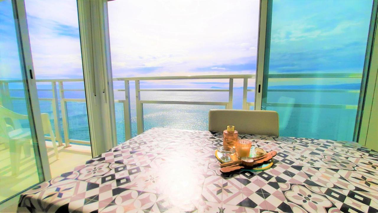 Fantastico Apartamento Faro De Cullera A Primera Linea Mar Abierto Playa De Los Olivos Exteriör bild